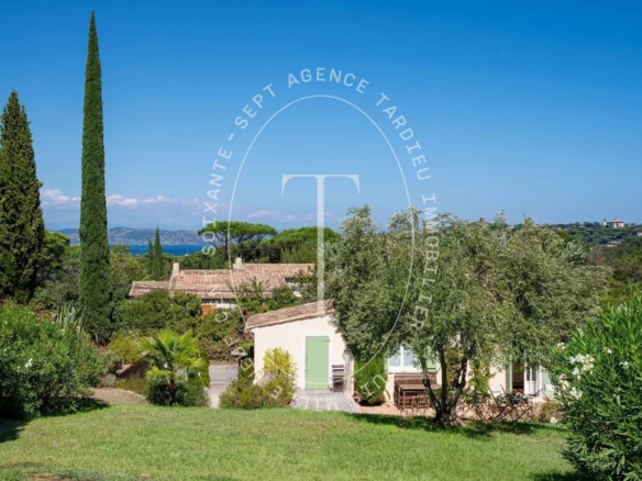 Nue-propriété d'une maison d'exception à Ramatuelle