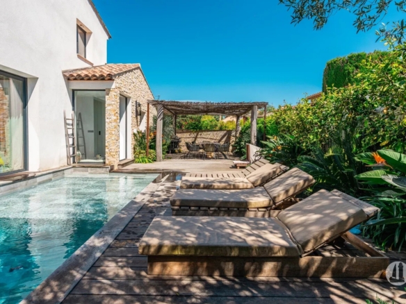 Villa en plein centre ville à Saint-Tropez