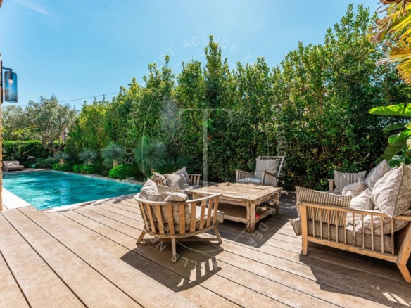 Villa en plein centre ville à Saint-Tropez