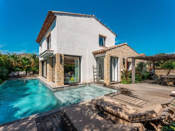 Villa en plein centre ville à Saint-Tropez