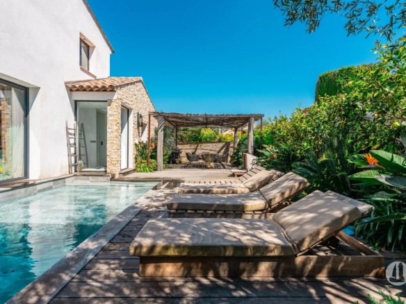 Villa en plein centre ville à Saint-Tropez