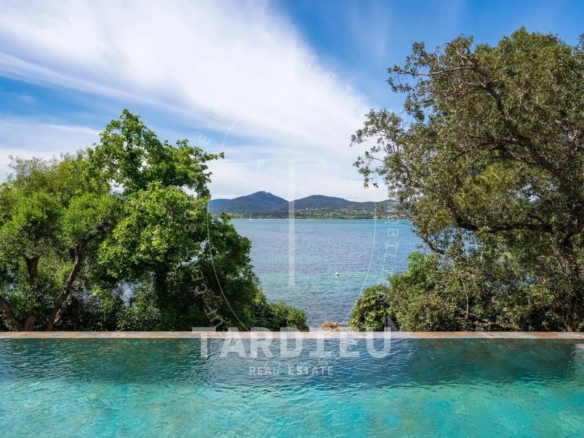 Villa rénovée, accès mer, Saint-Tropez