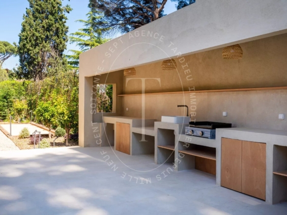VILLA SAINT TROPEZ - PLAGE A PIEDS