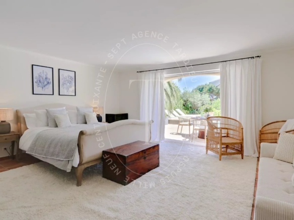 villa provençale avec vue mer panoramique