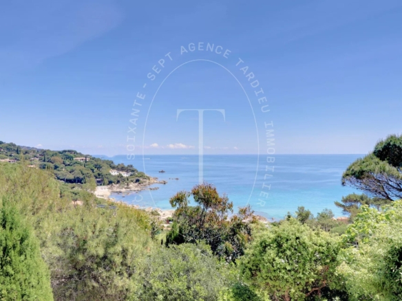 villa provençale avec vue mer panoramique