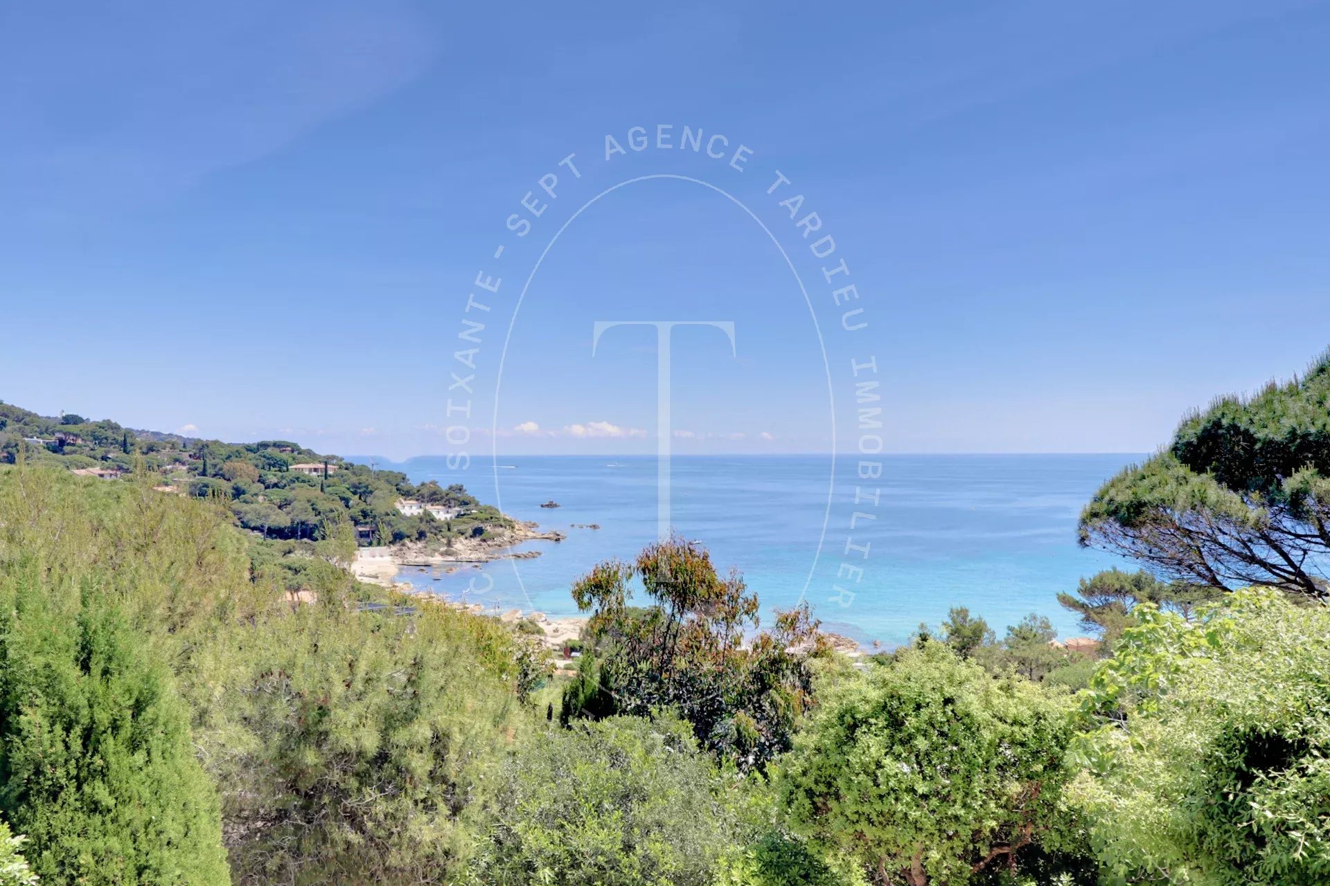 provençal villa with panoramic sea view