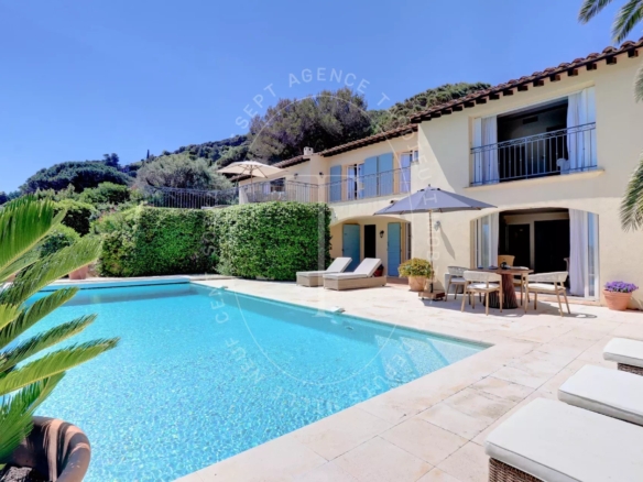 villa provençale avec vue mer panoramique