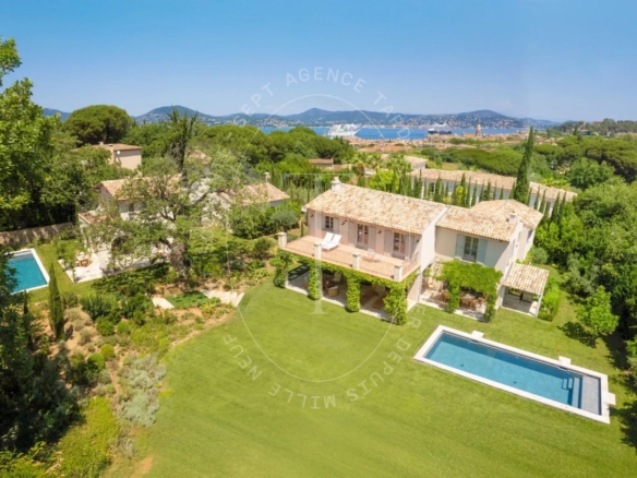 Deux villas d’exception au cœur de Saint-Tropez