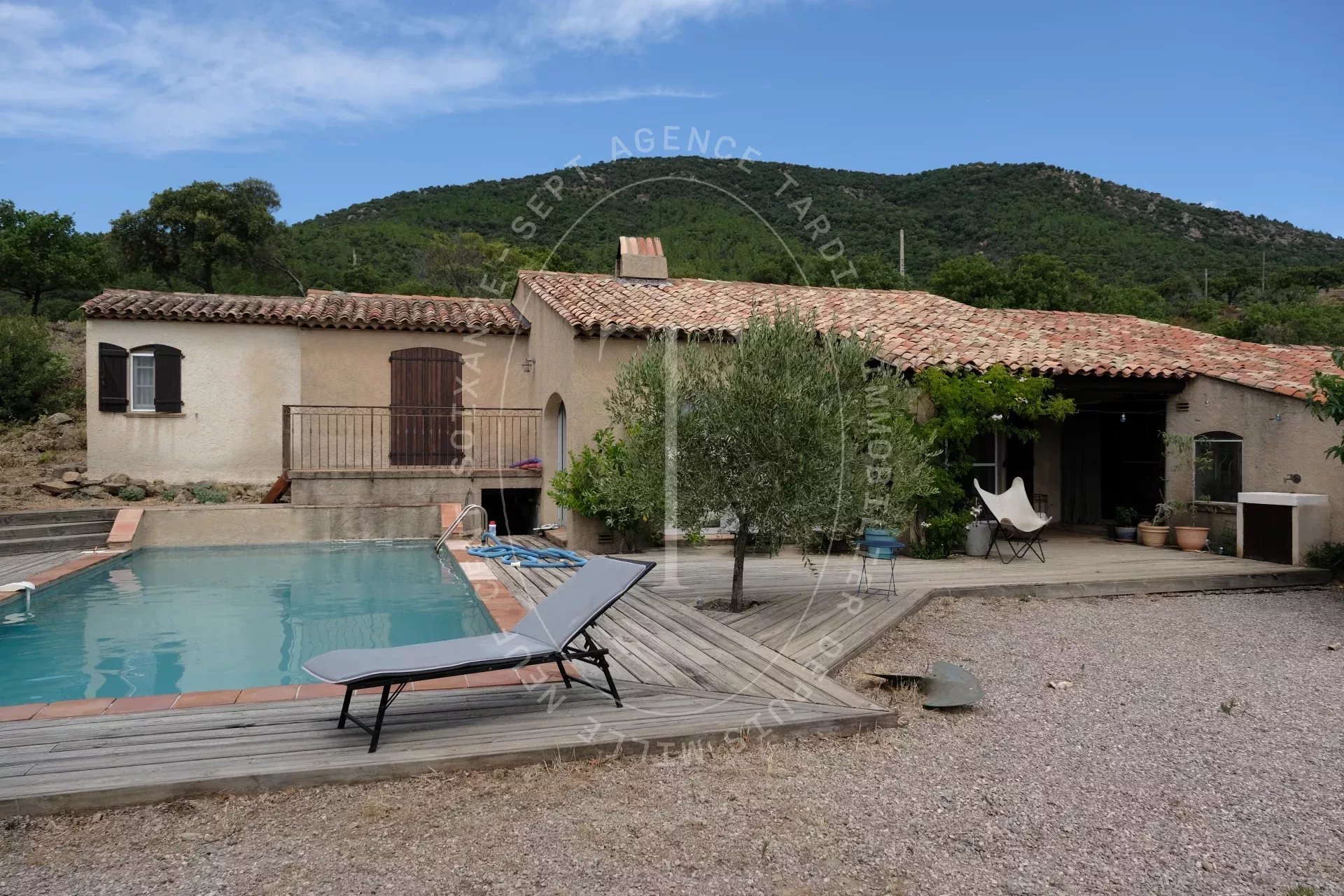 Provençal house, panoramic sea view