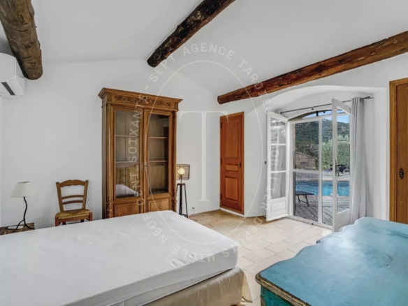 Maison provençale vue mer panoramique