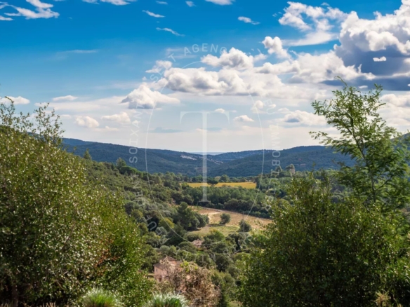 Maison provençale vue mer panoramique