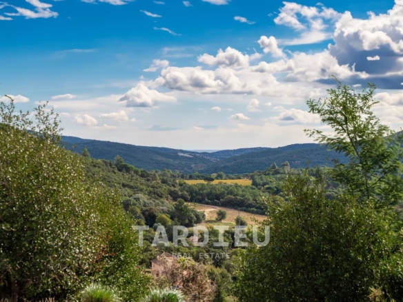 Maison provençale avec vue mer