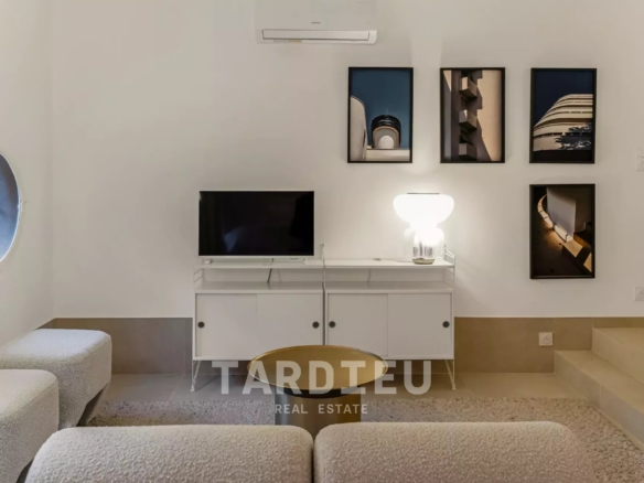 Saint-Tropez : appartement Art déco moderne