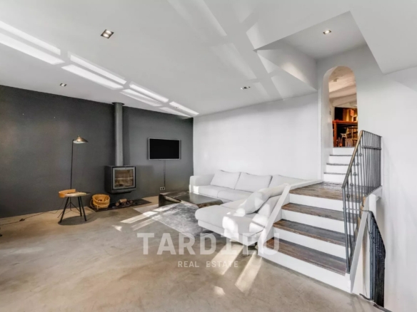 Maison de village - vue dégagée