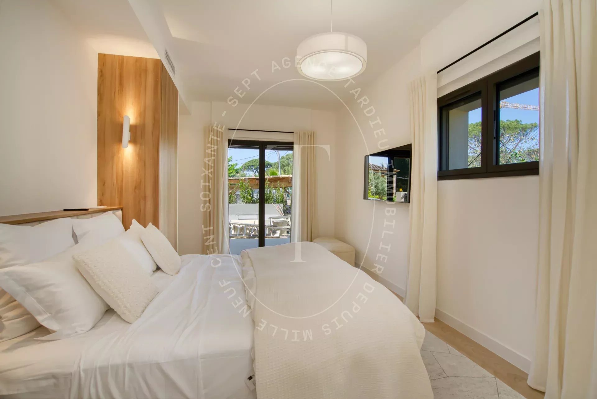 Villa tropézienne rénovée, charme authentique