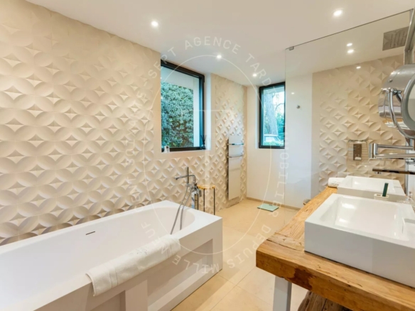 Villa avec vue dégagée sur les vignes et la mer