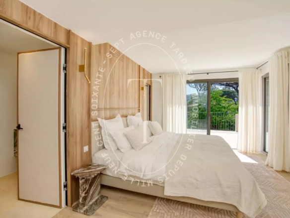 Villa tropézienne rénovée, charme authentique