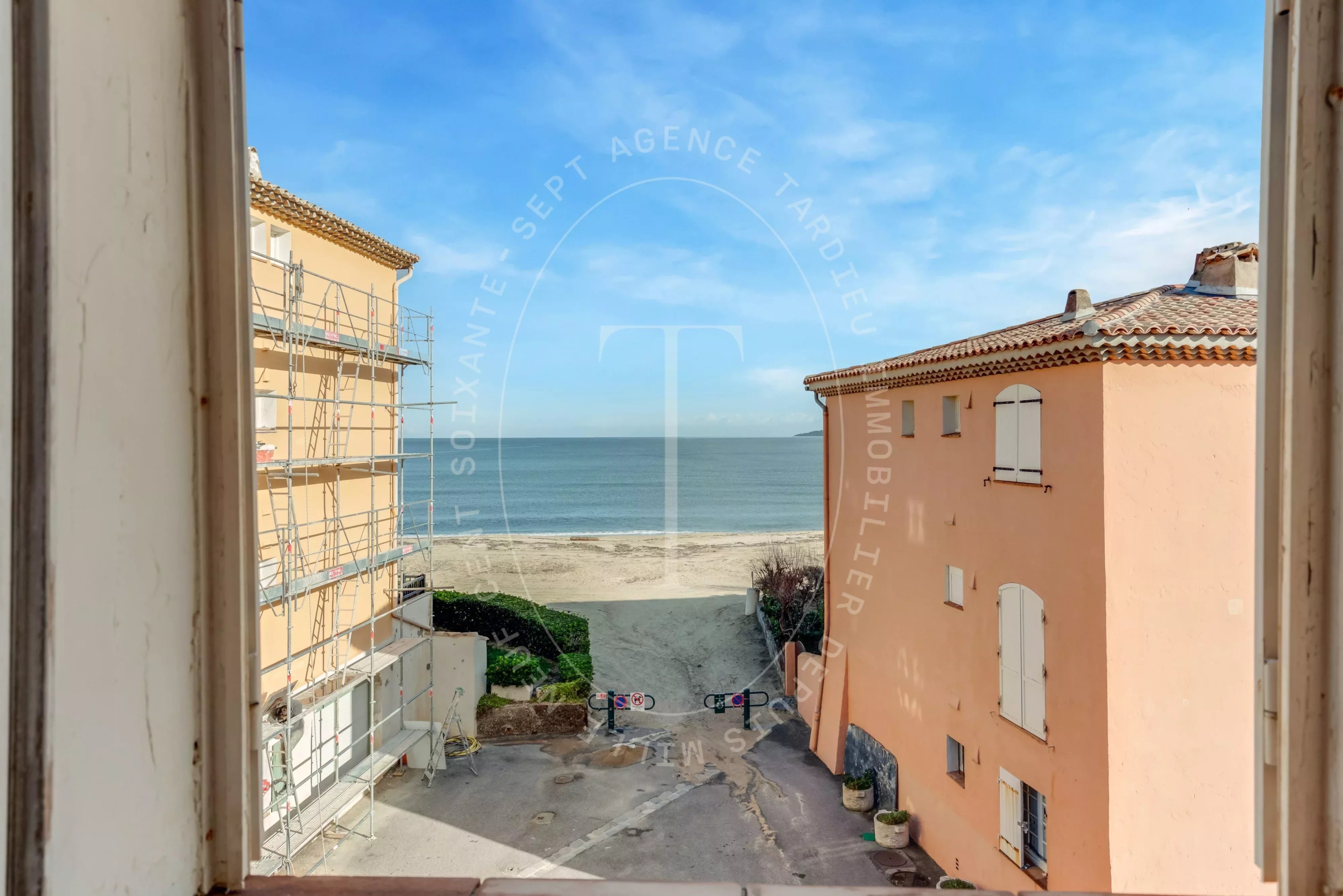 Maison de maître avec amarrage