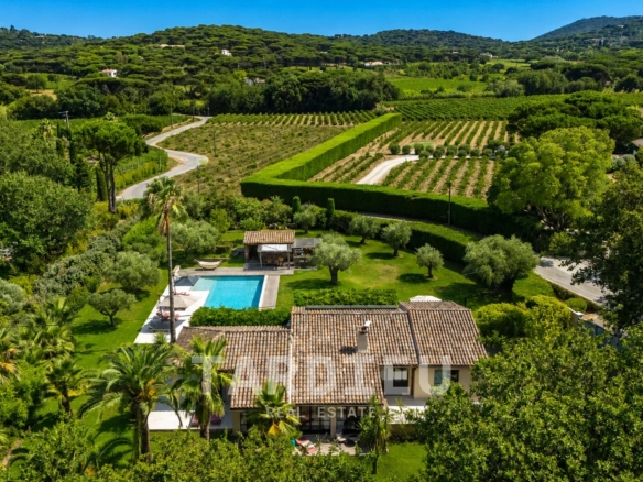 Villa provençale, cœur de vignoble