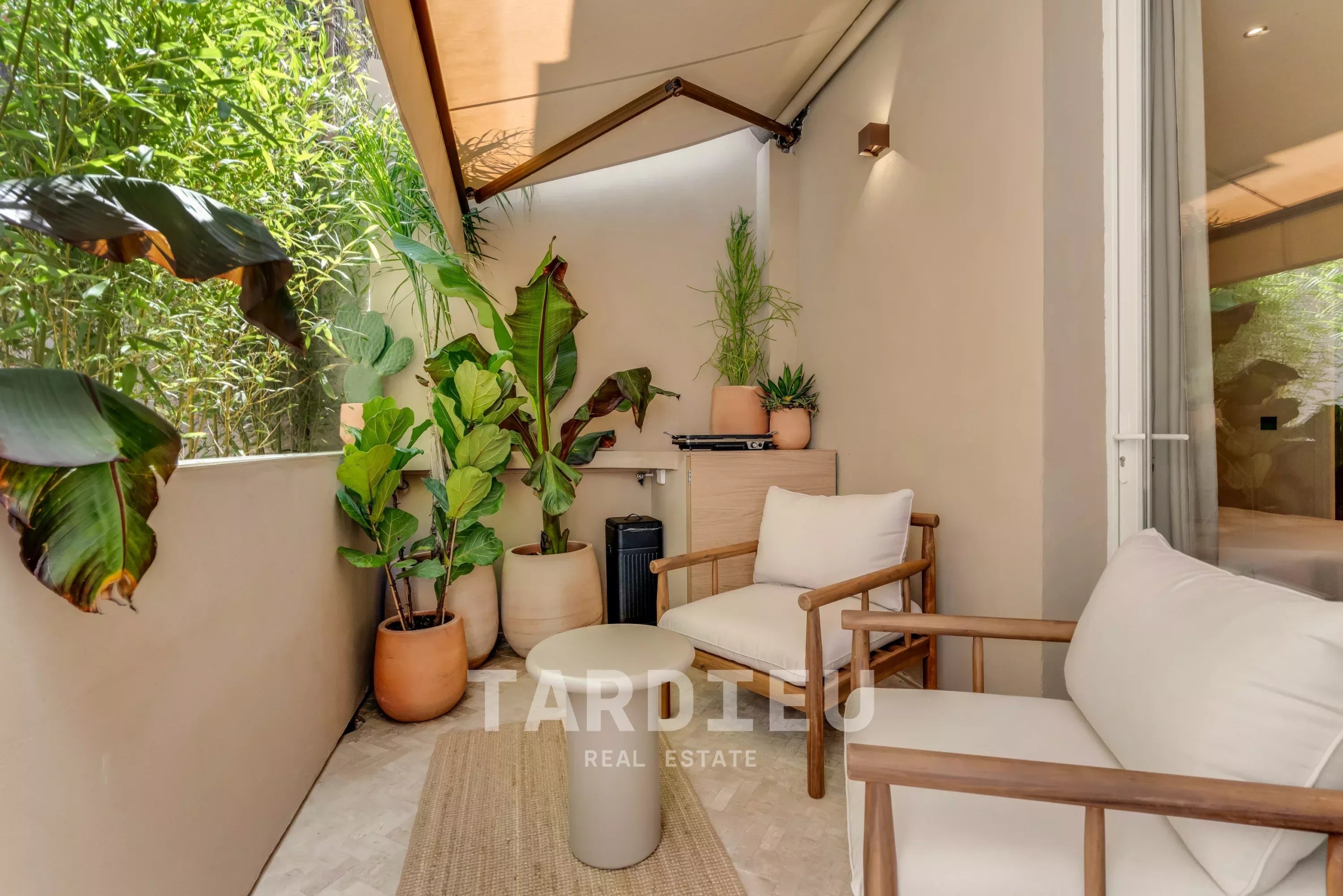 Appartement village Saint-Tropez, terrasse, garage