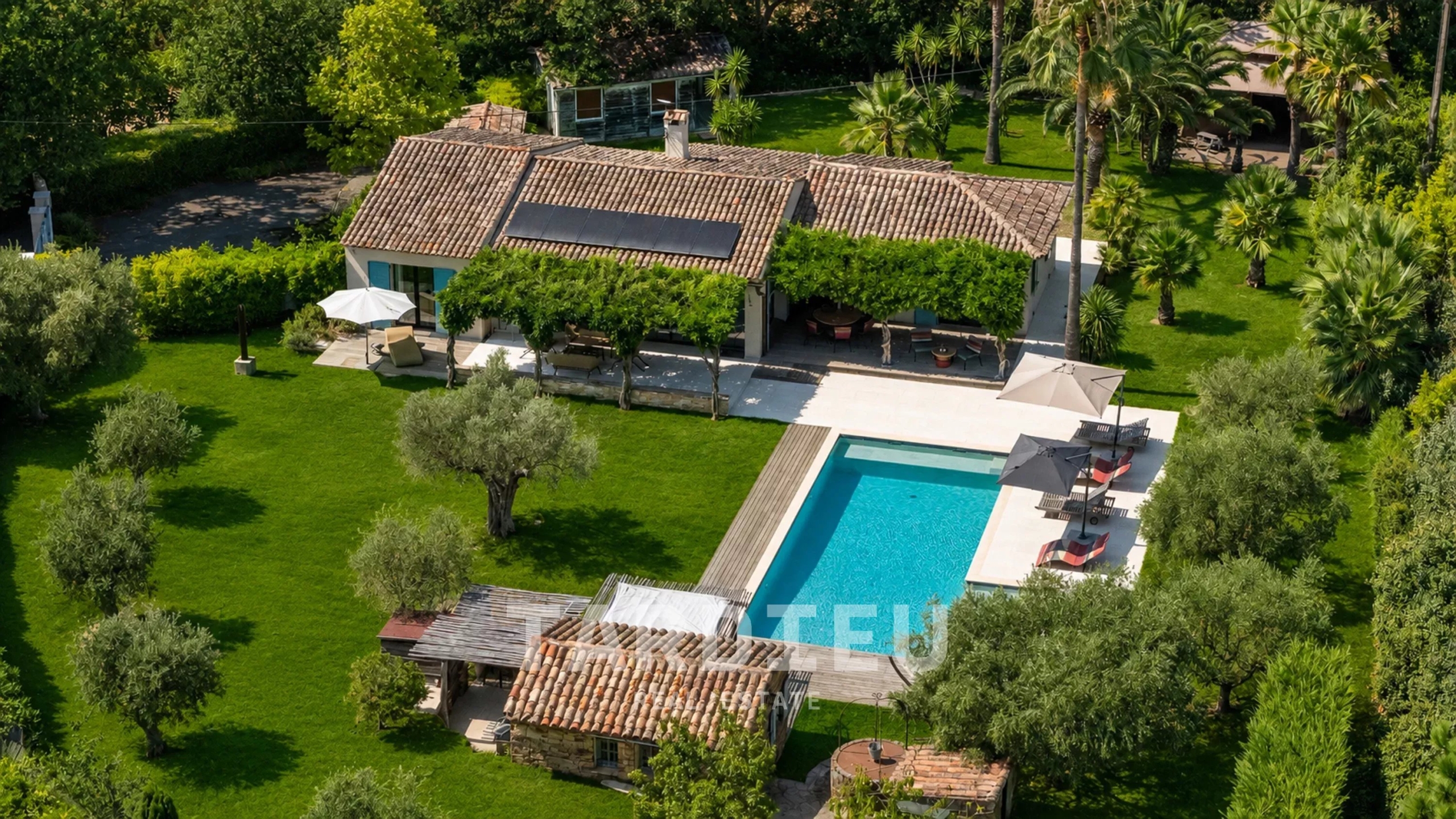 Villa provençale, cœur de vignoble