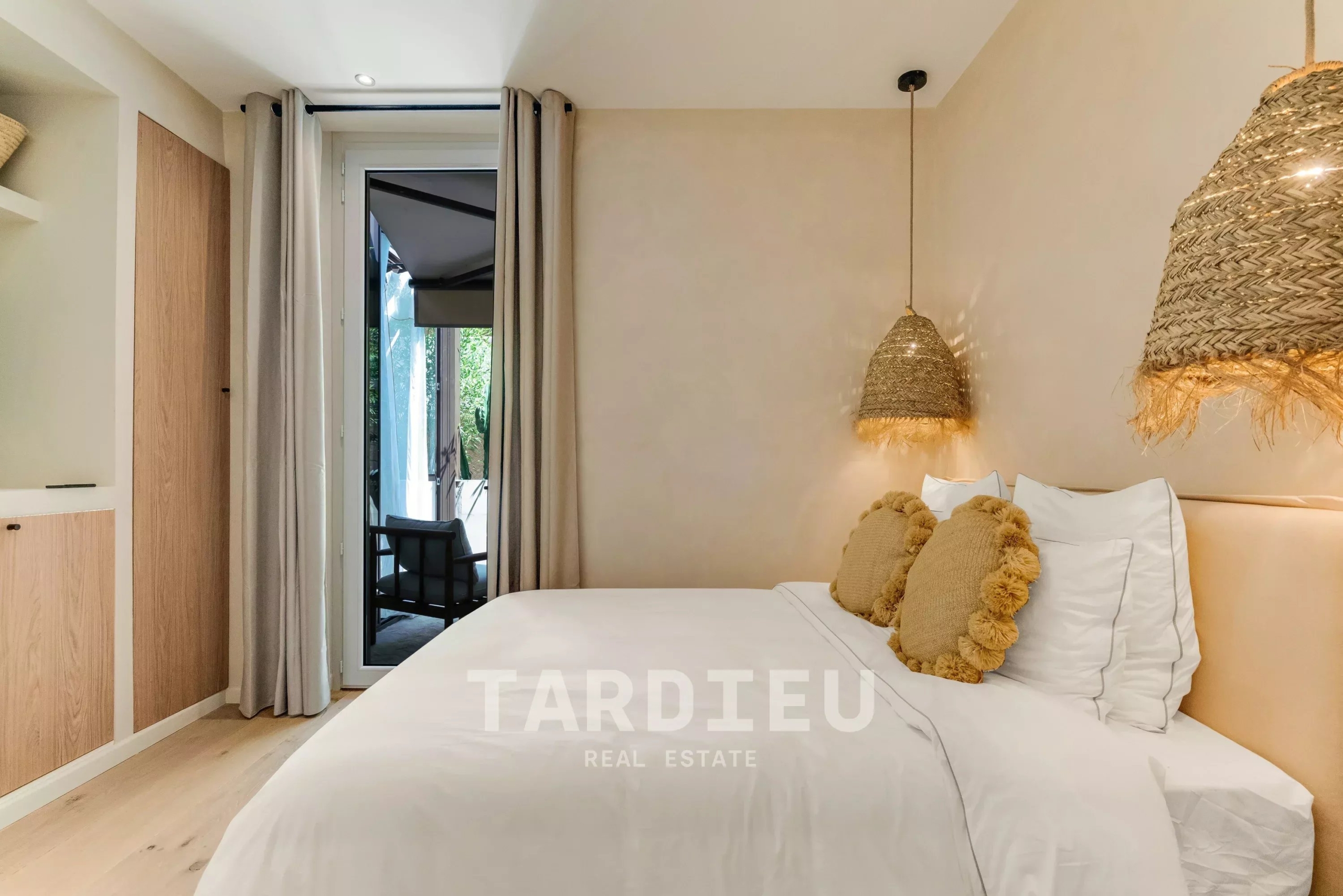 Appartement village Saint-Tropez, terrasse, garage