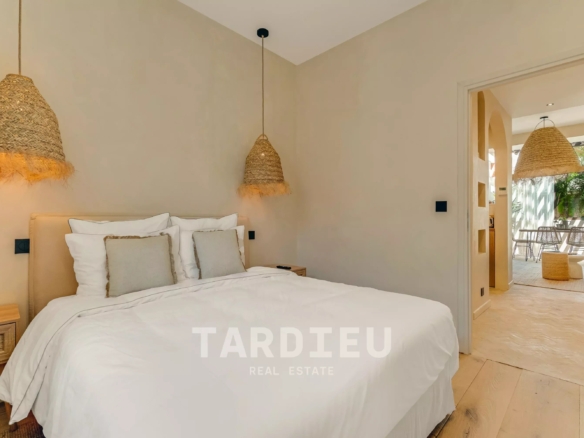 Appartement village Saint-Tropez, terrasse, garage