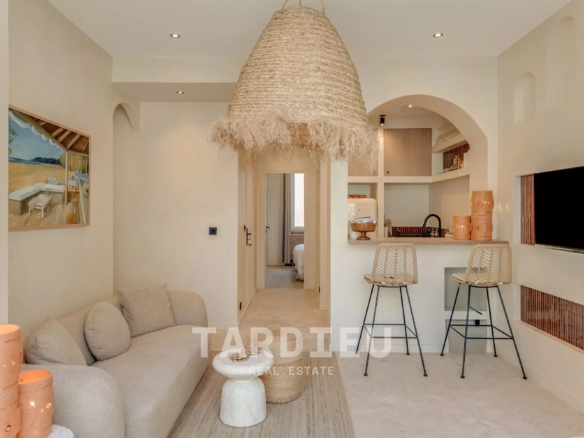 Appartement village Saint-Tropez, terrasse, garage