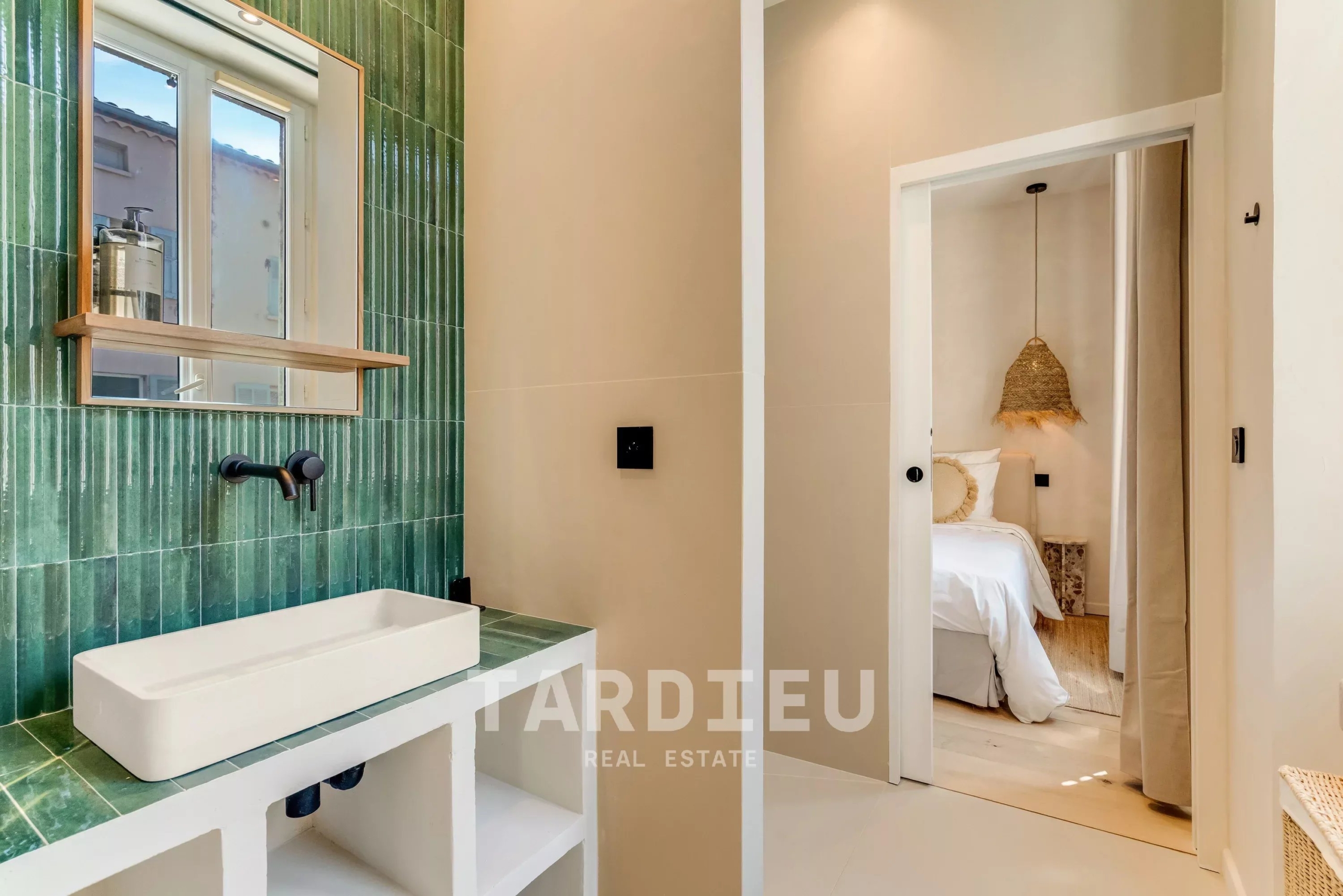 Appartement village Saint-Tropez, terrasse, garage