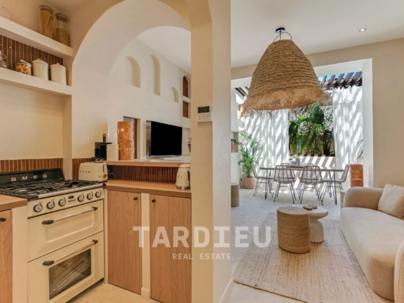 Appartement village Saint-Tropez, terrasse, garage